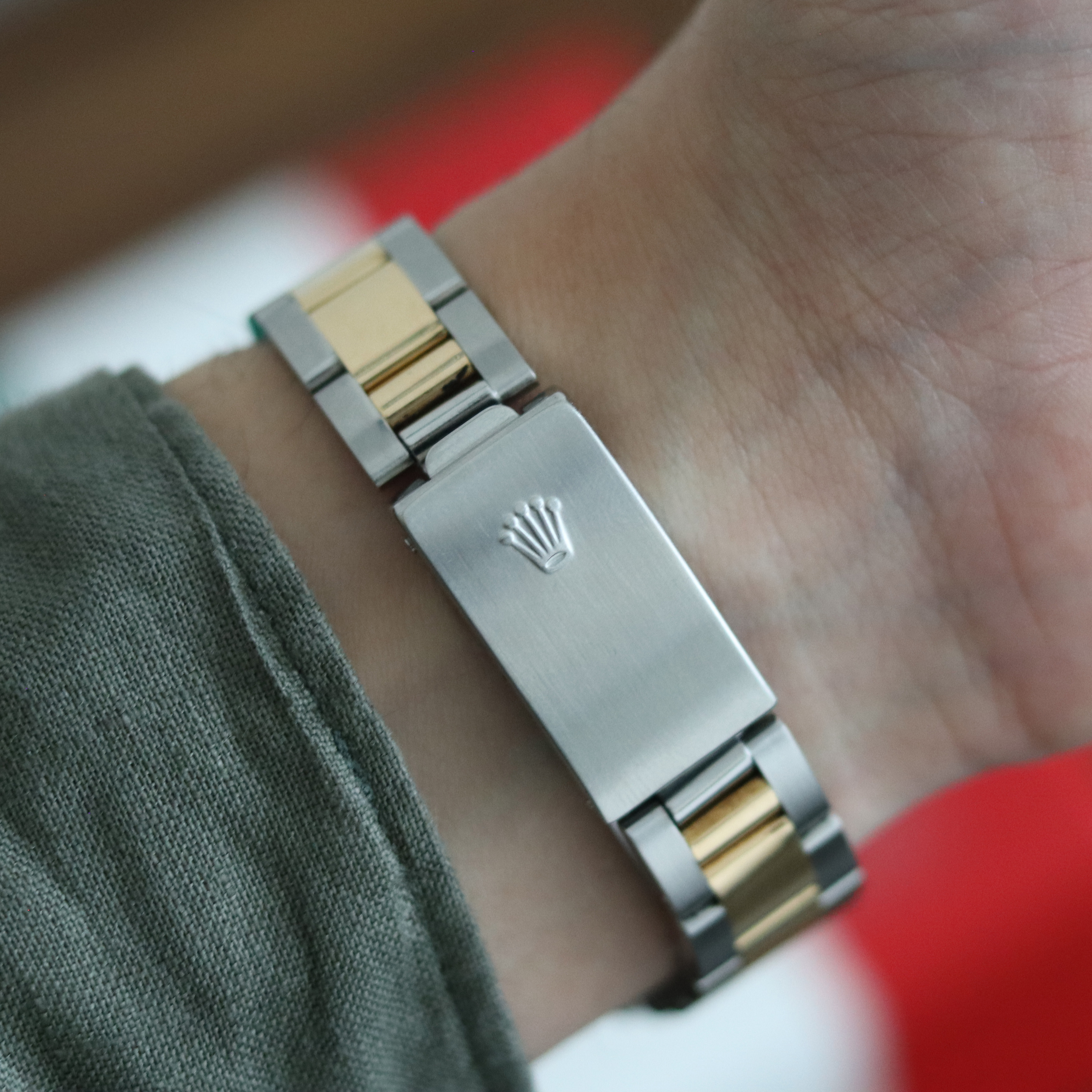 Rolex Date 34 mm Two Tone