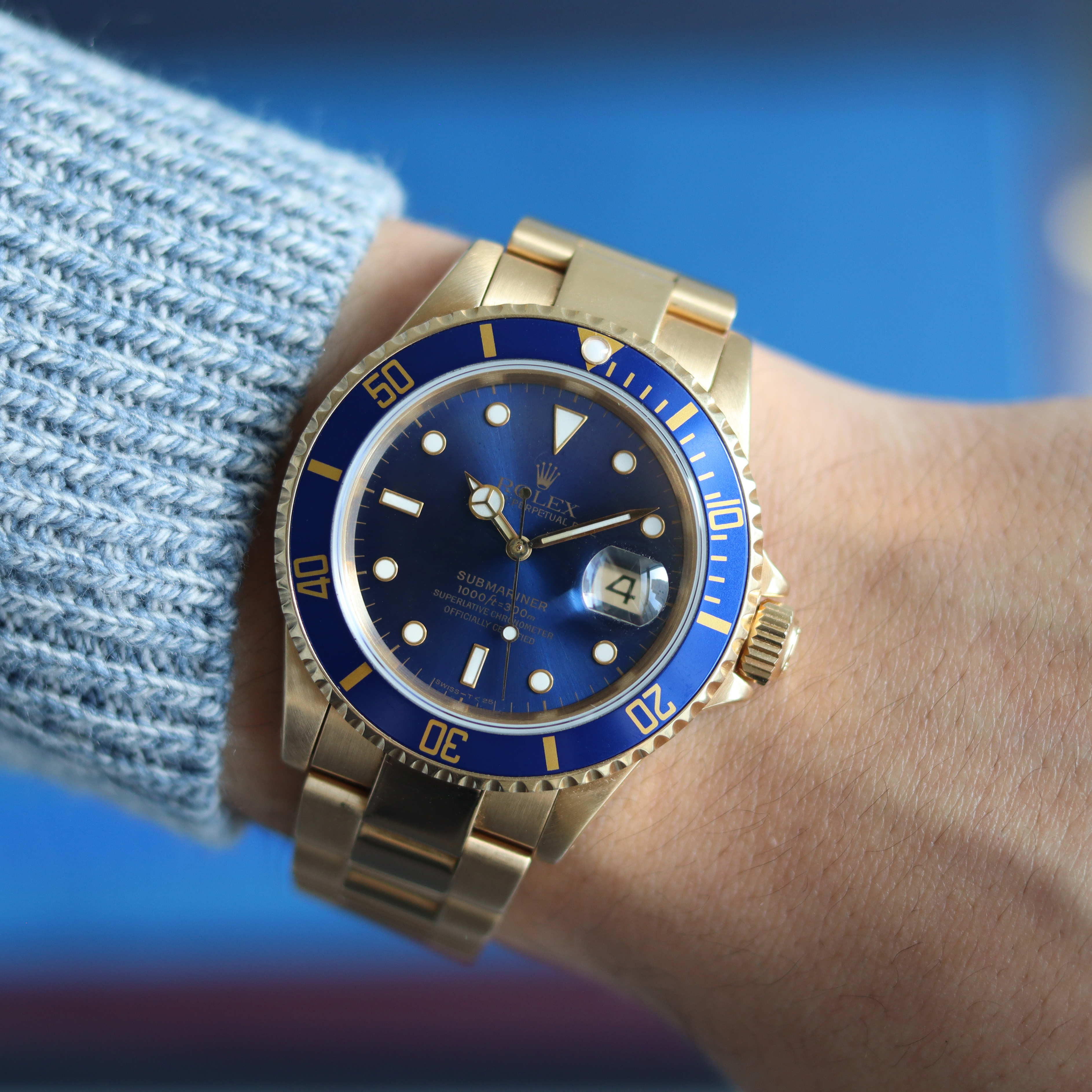 Rolex Submariner “Bluesy