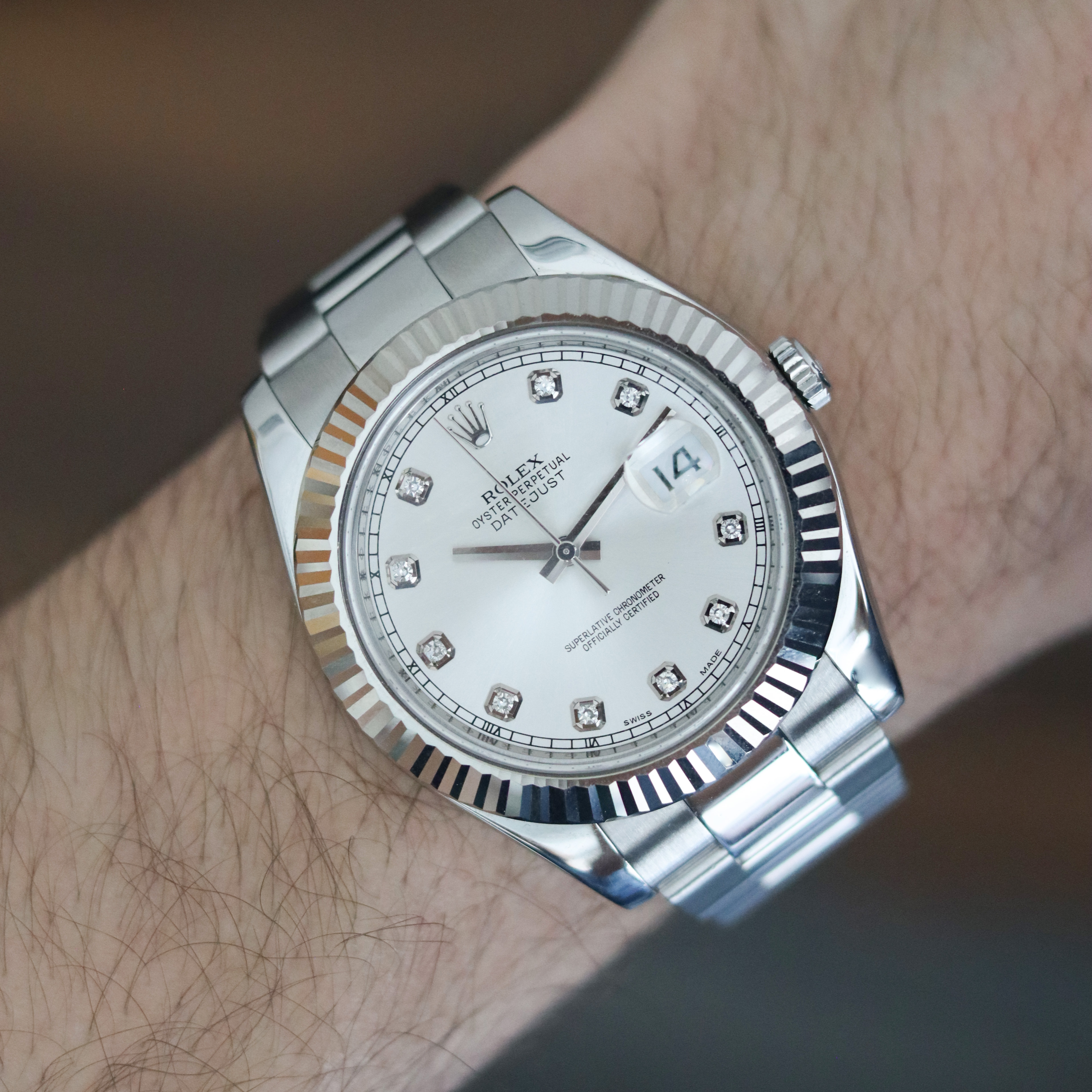 Rolex Datejust 41 Diamonds