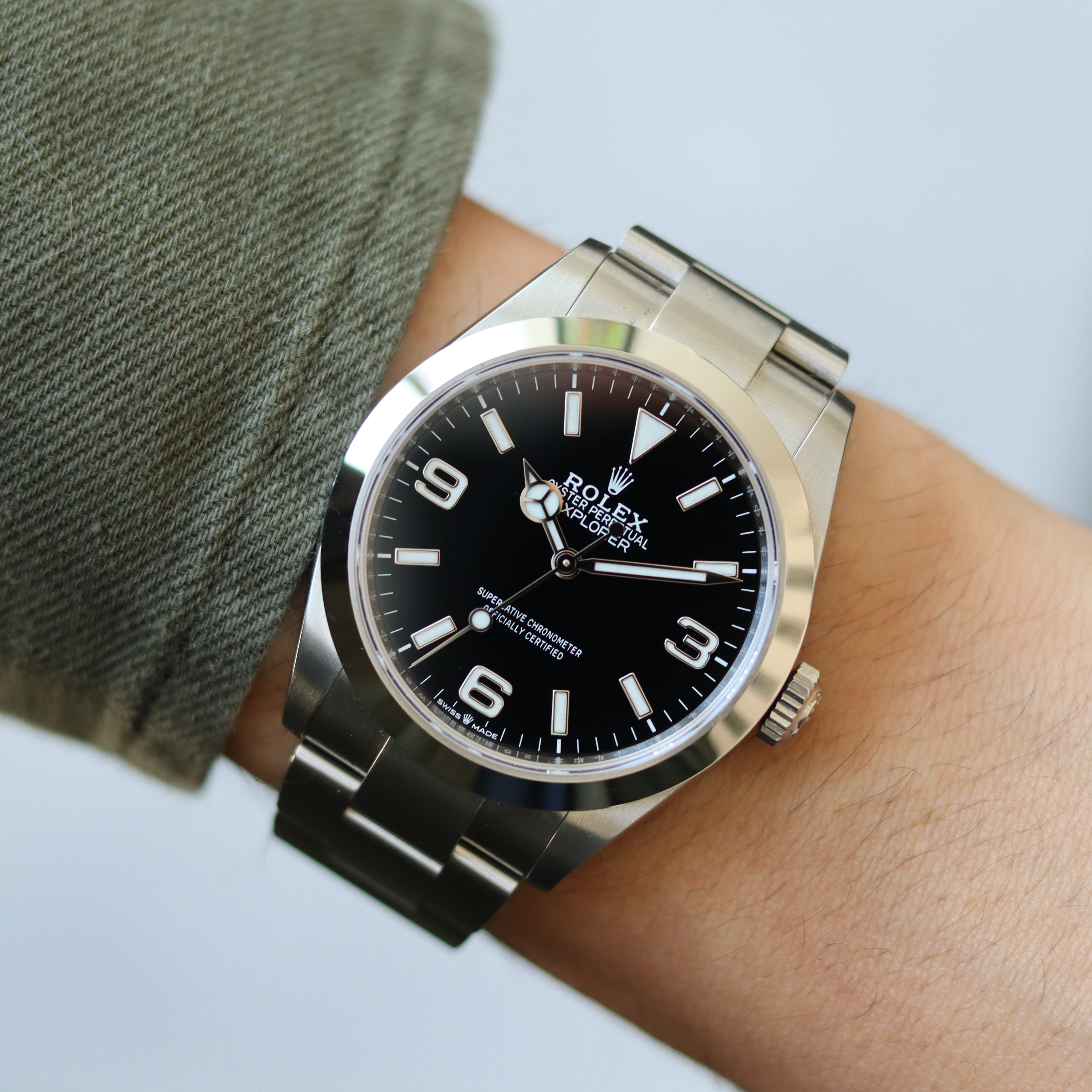 Rolex Explorer I 40 mm Fullset 2025