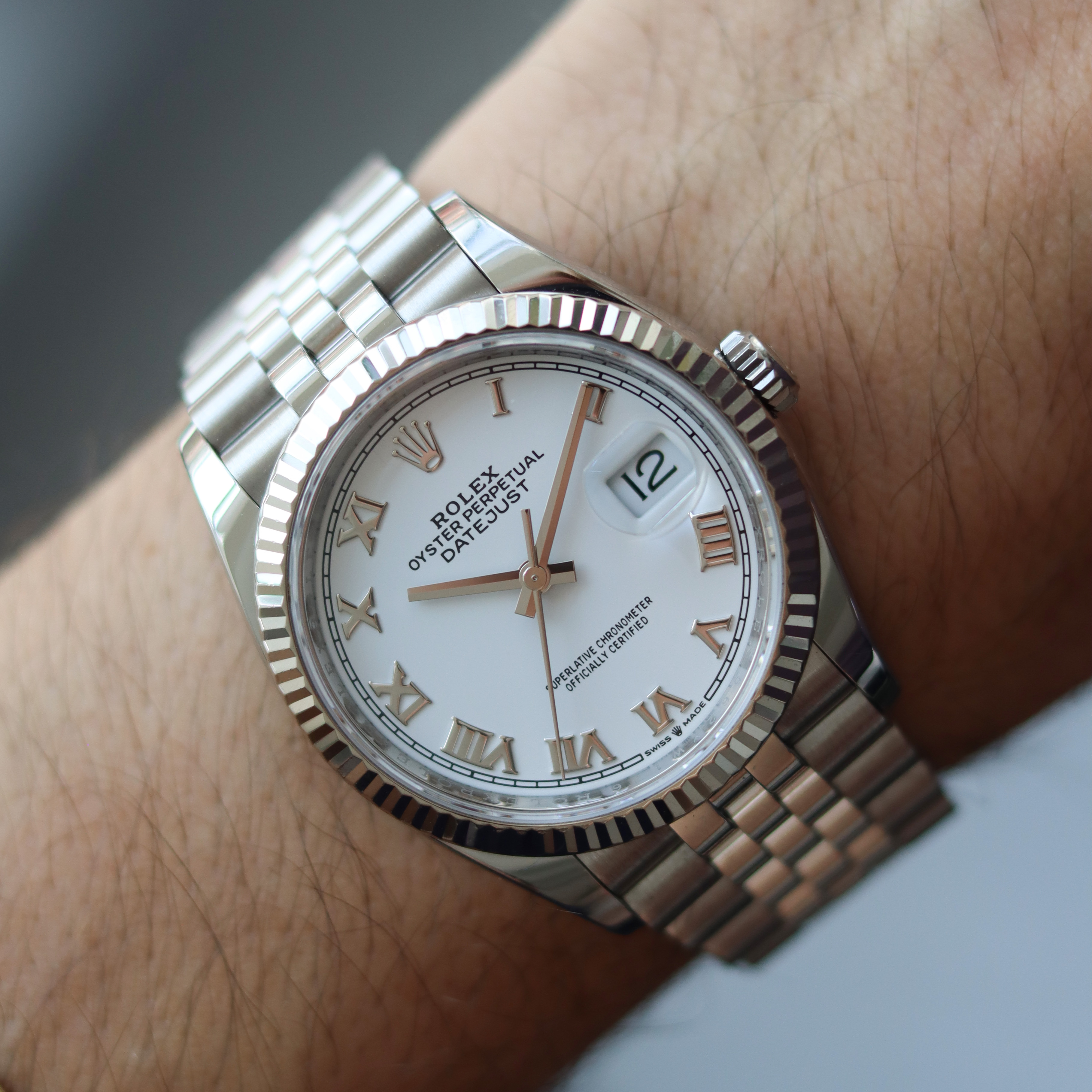 Rolex Datejust 36 mm fullset 2021