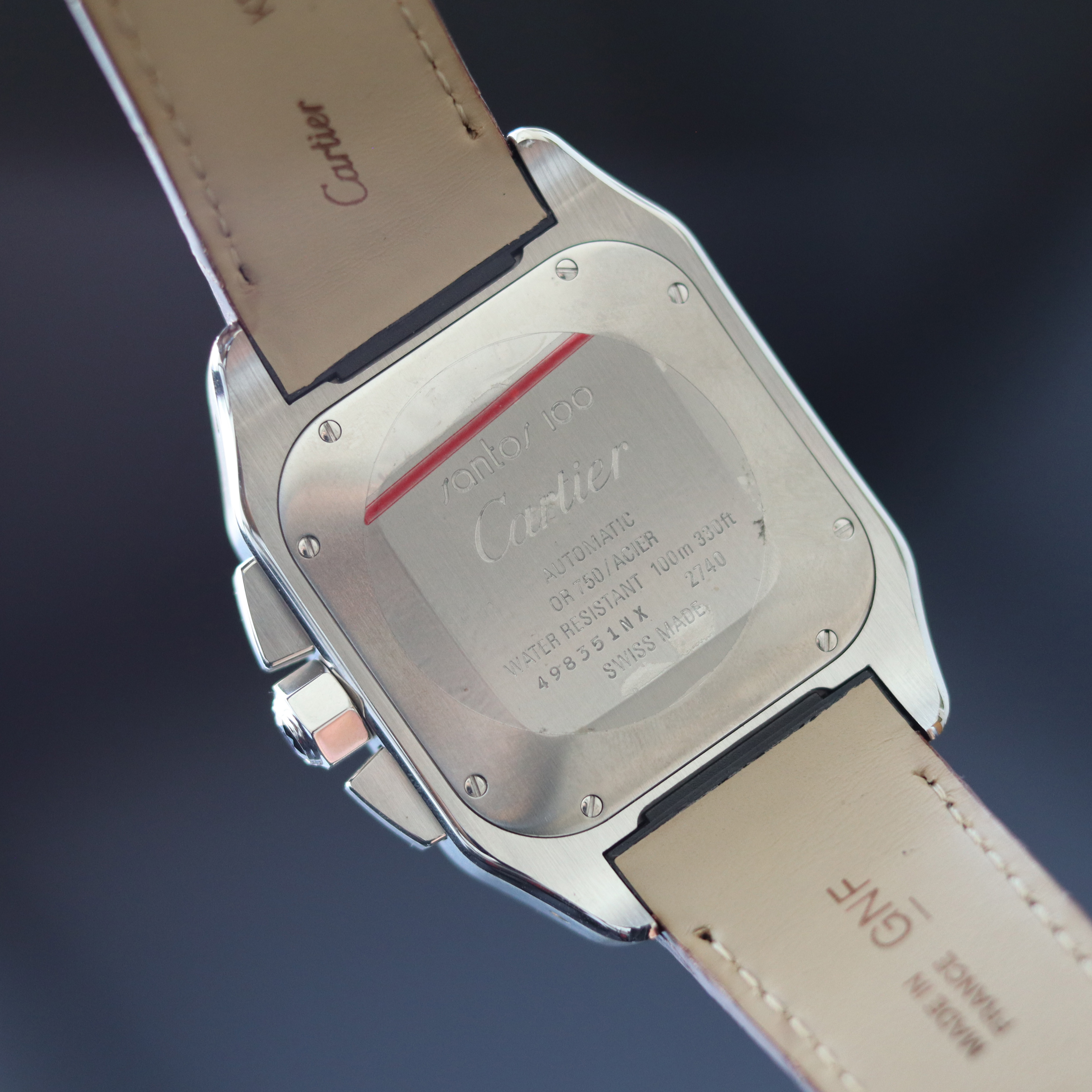  Cartier Santos 100 XL Chronograph 2011 