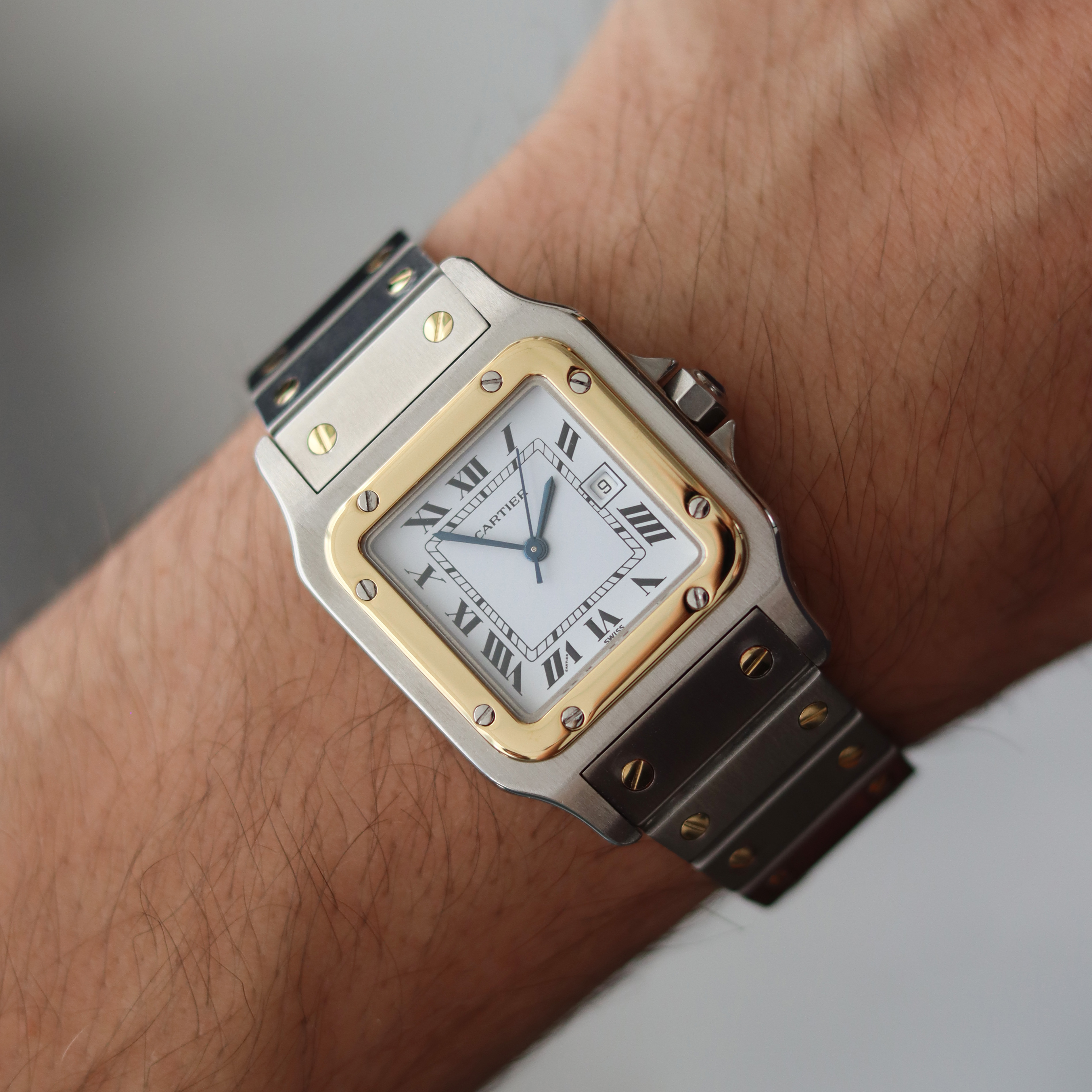 Cartier Santos Carrée 29 mm Two Tone