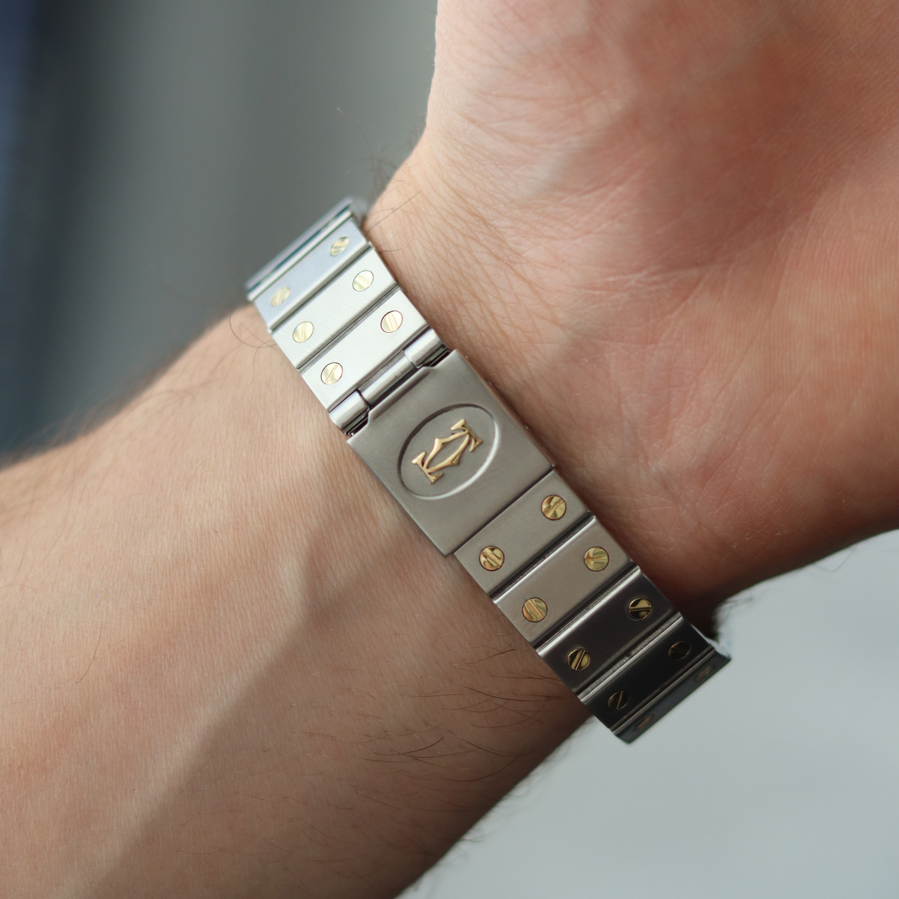 Cartier Santos Carrée 29 mm Two Tone