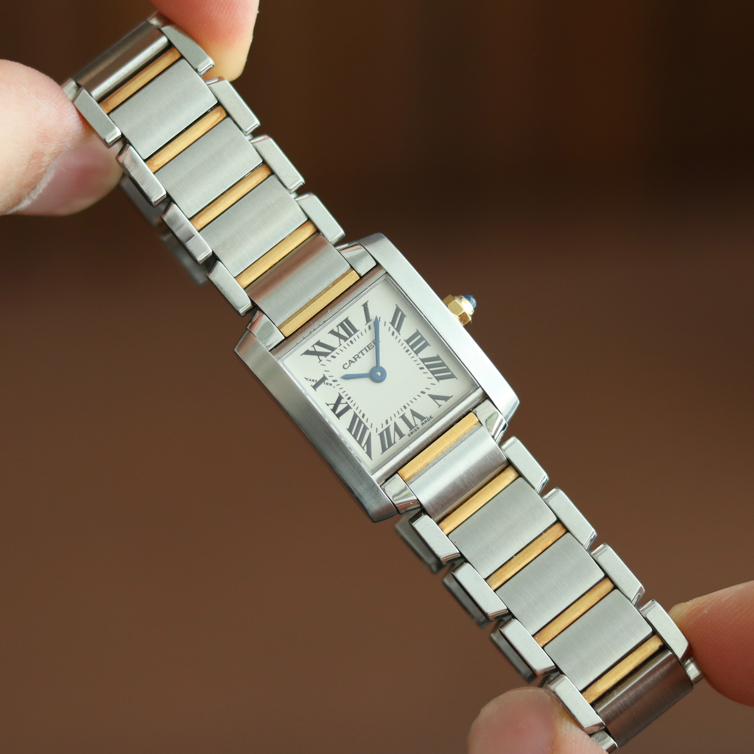 Cartier Tank Française Lady Two Tone