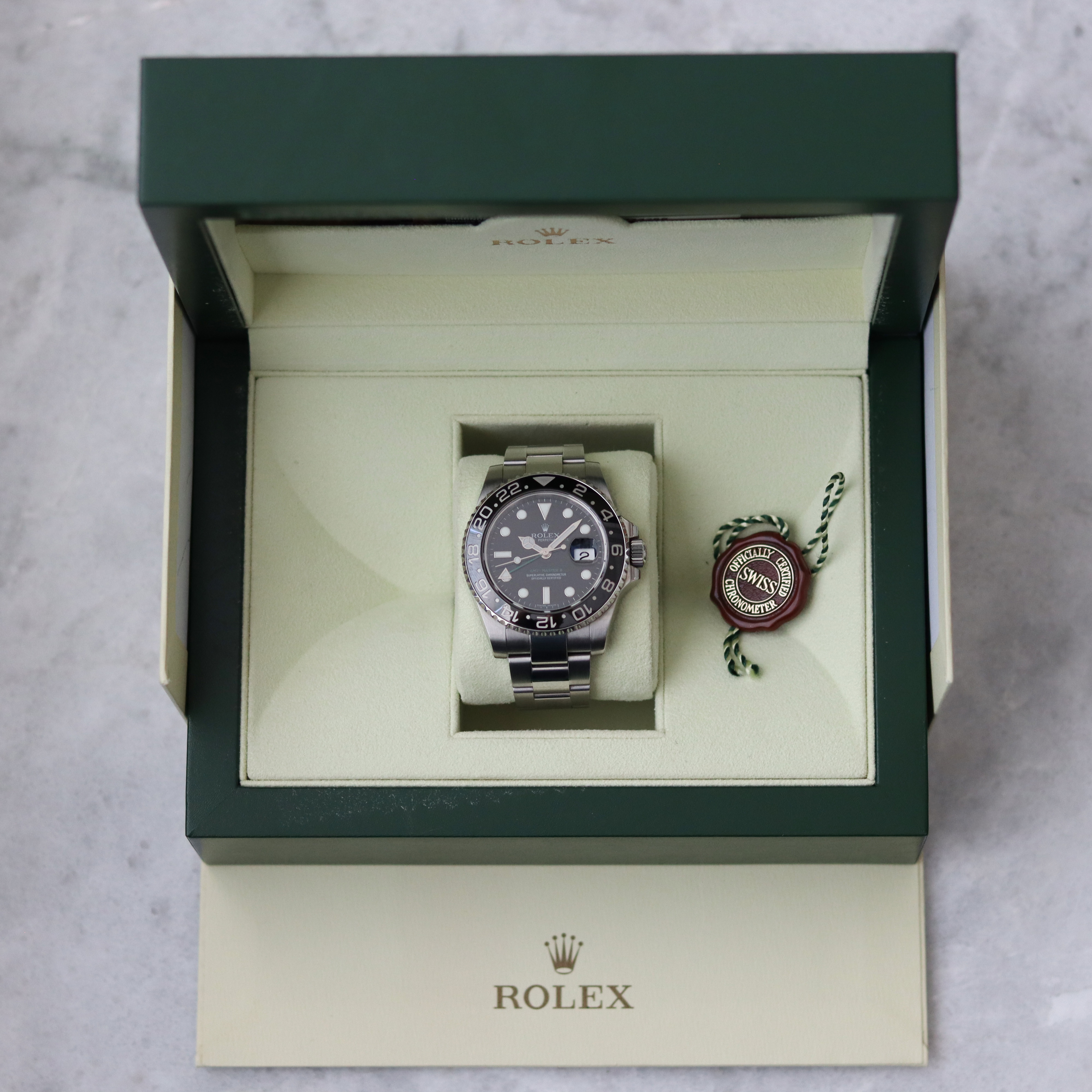 Rolex GMT-Master II  “Green Arrow”
