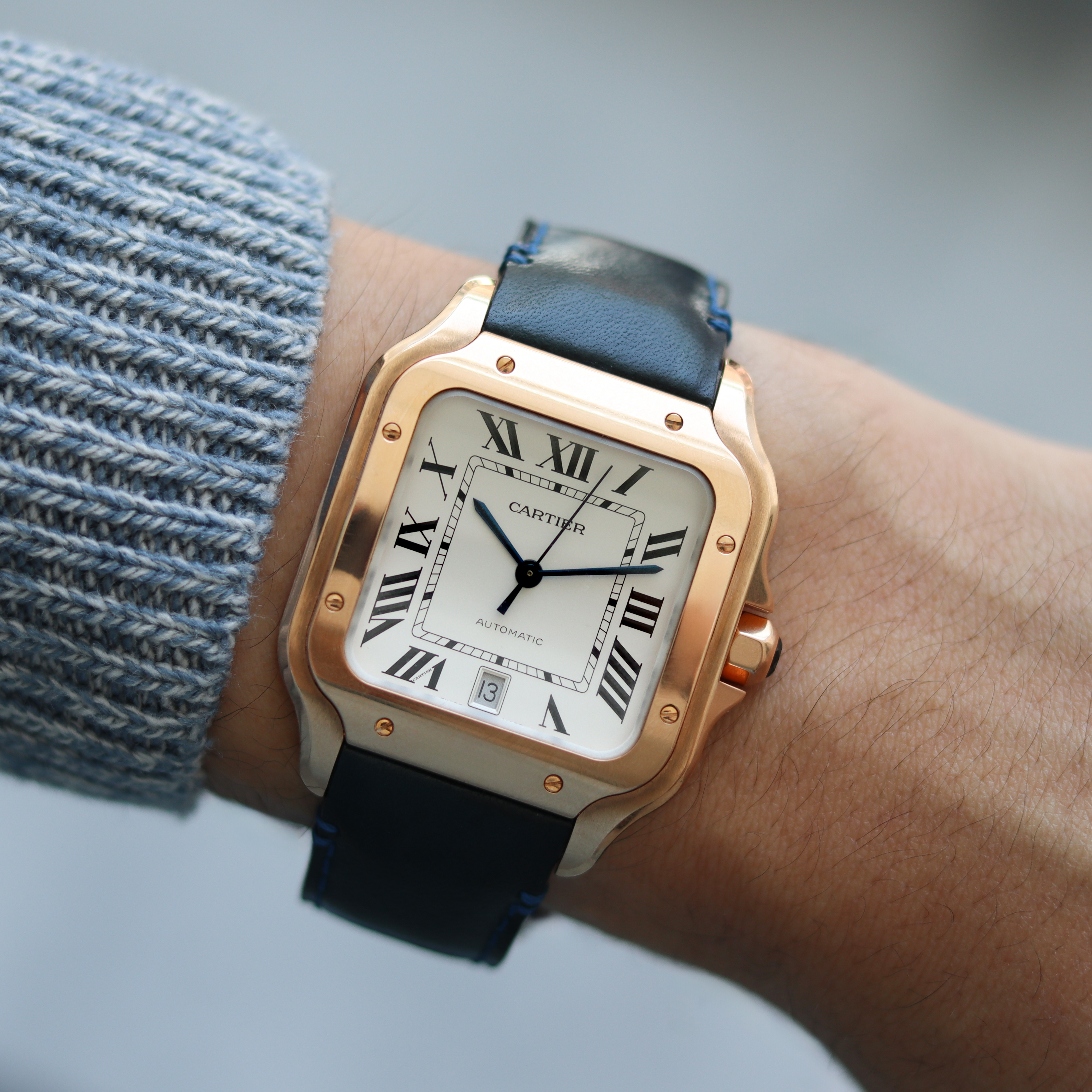 Cartier Santos de Cartier Large “Gold” fullset 2020