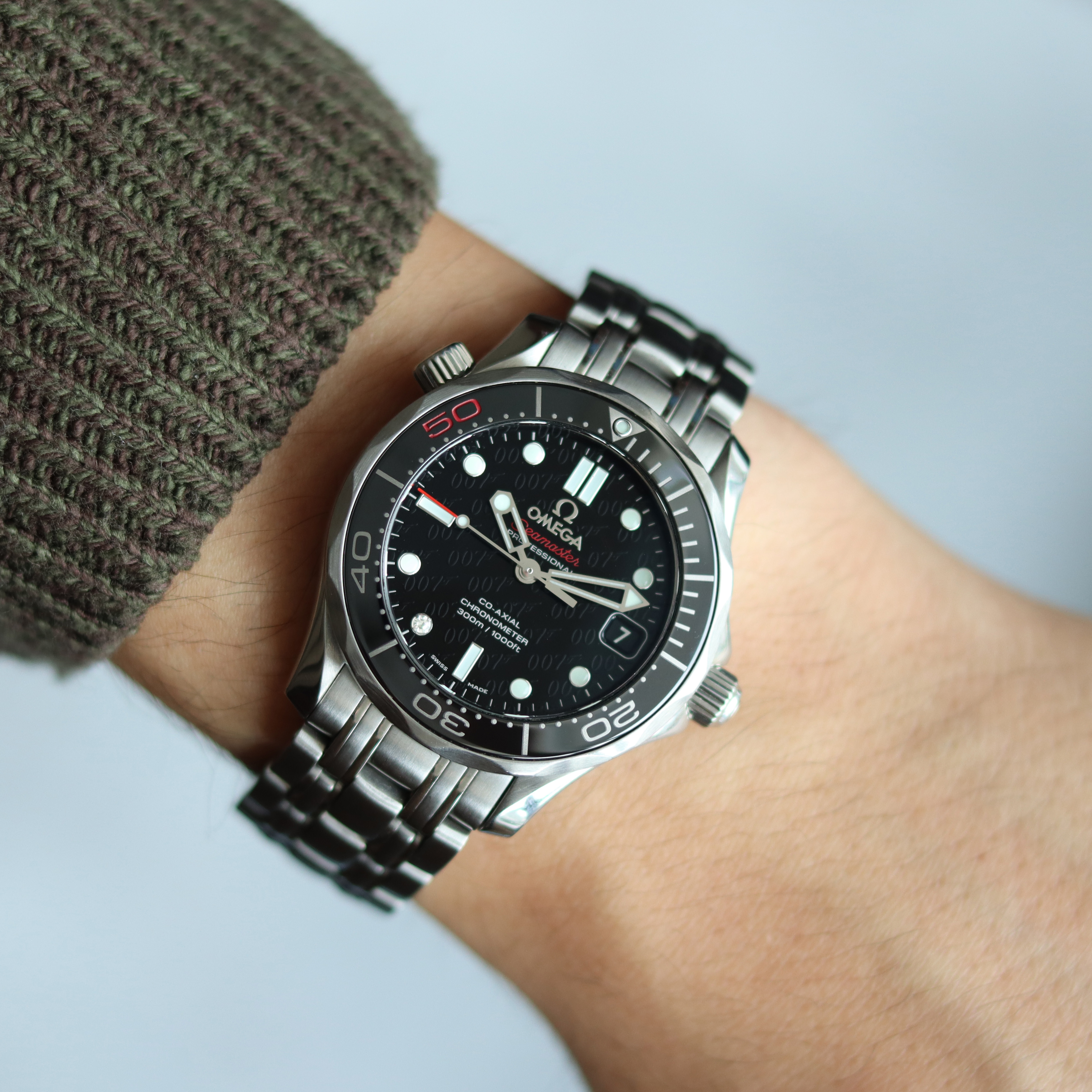 Omega Seamaster Diver 300M James Bond 50th Anniversary