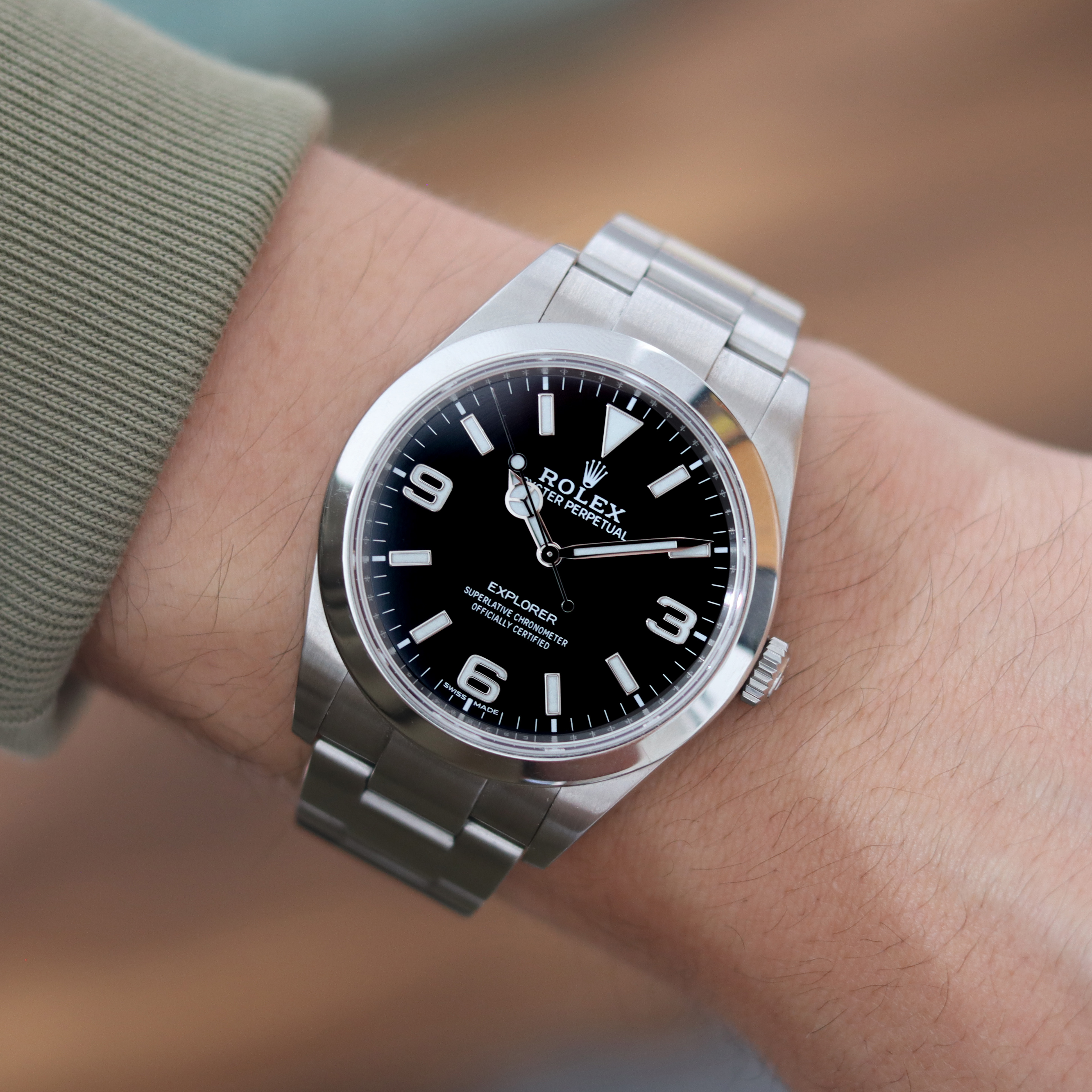 Rolex Explorer I 214270 39 mm 2021 fullset.