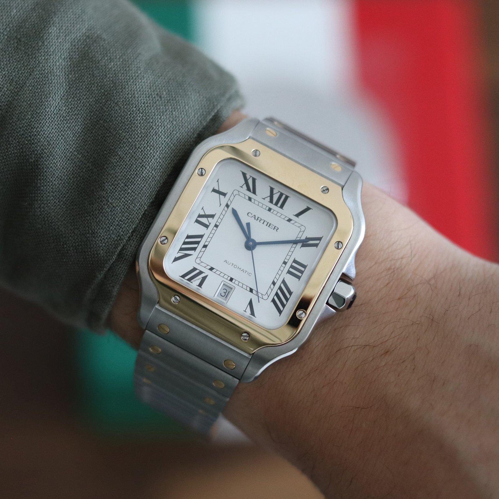 Cartier Santos de Cartier Large 