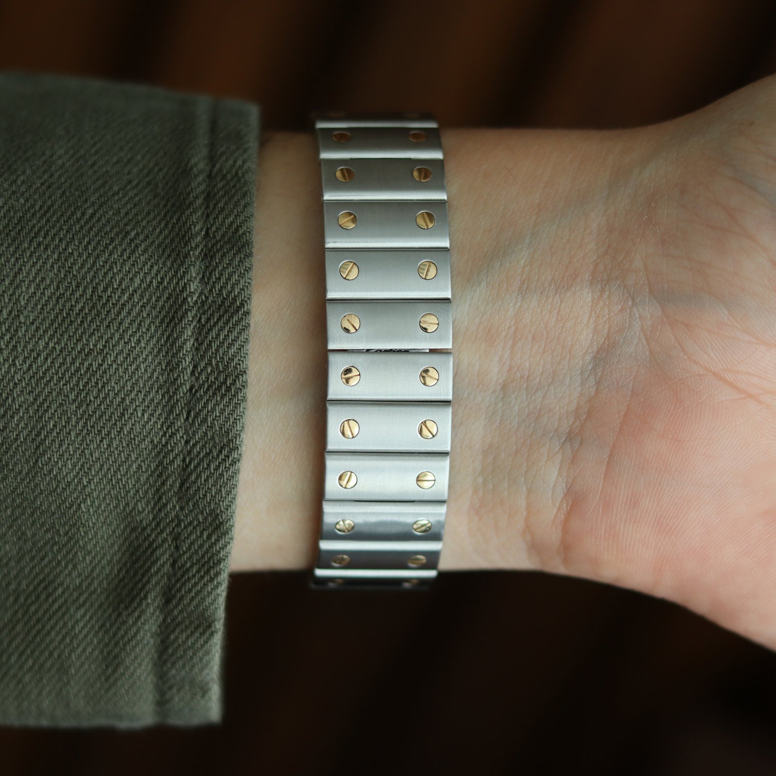 Cartier Santos Galbée “Two Tone”
