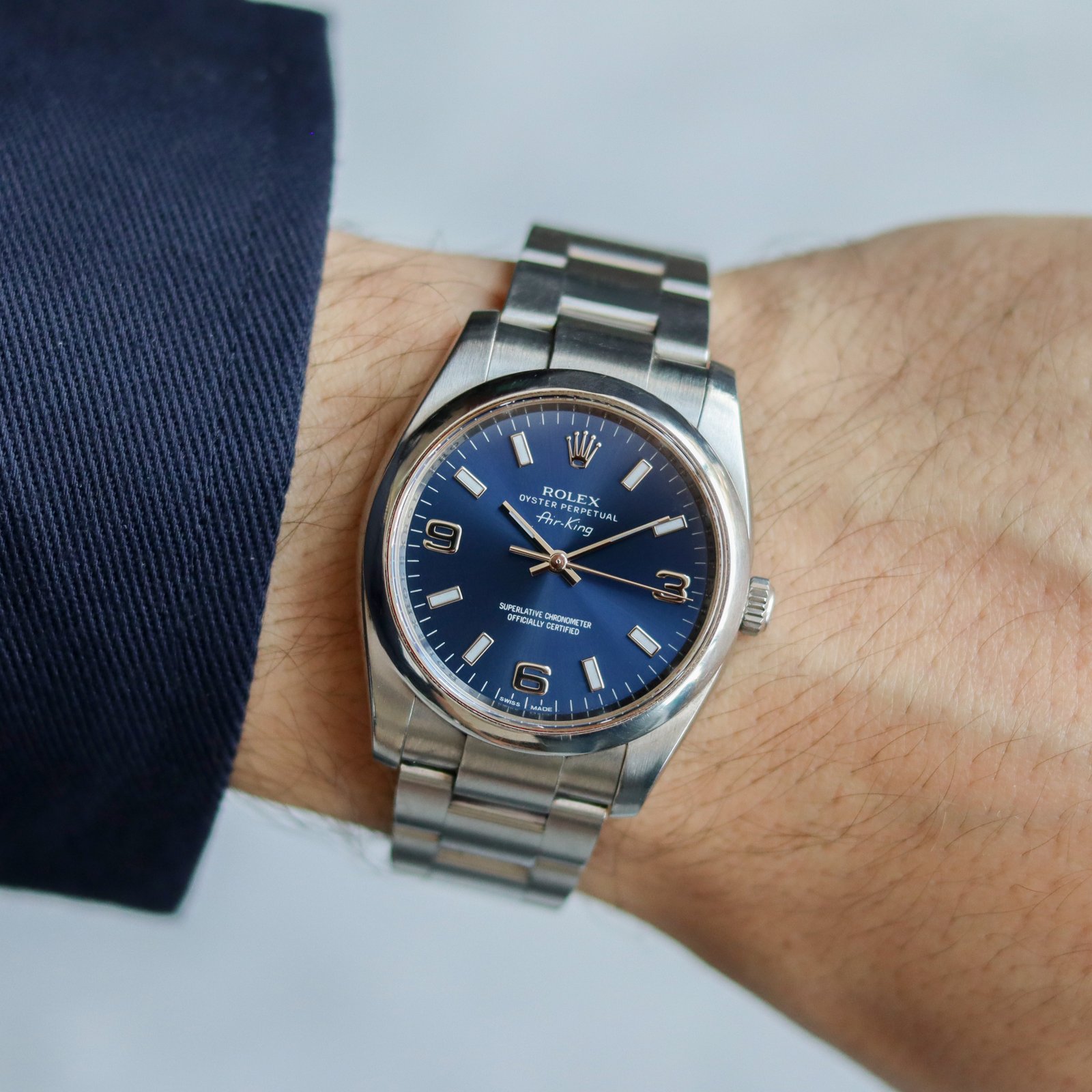Rolex Oyster Perpetual 34 mm fullset 2014.
