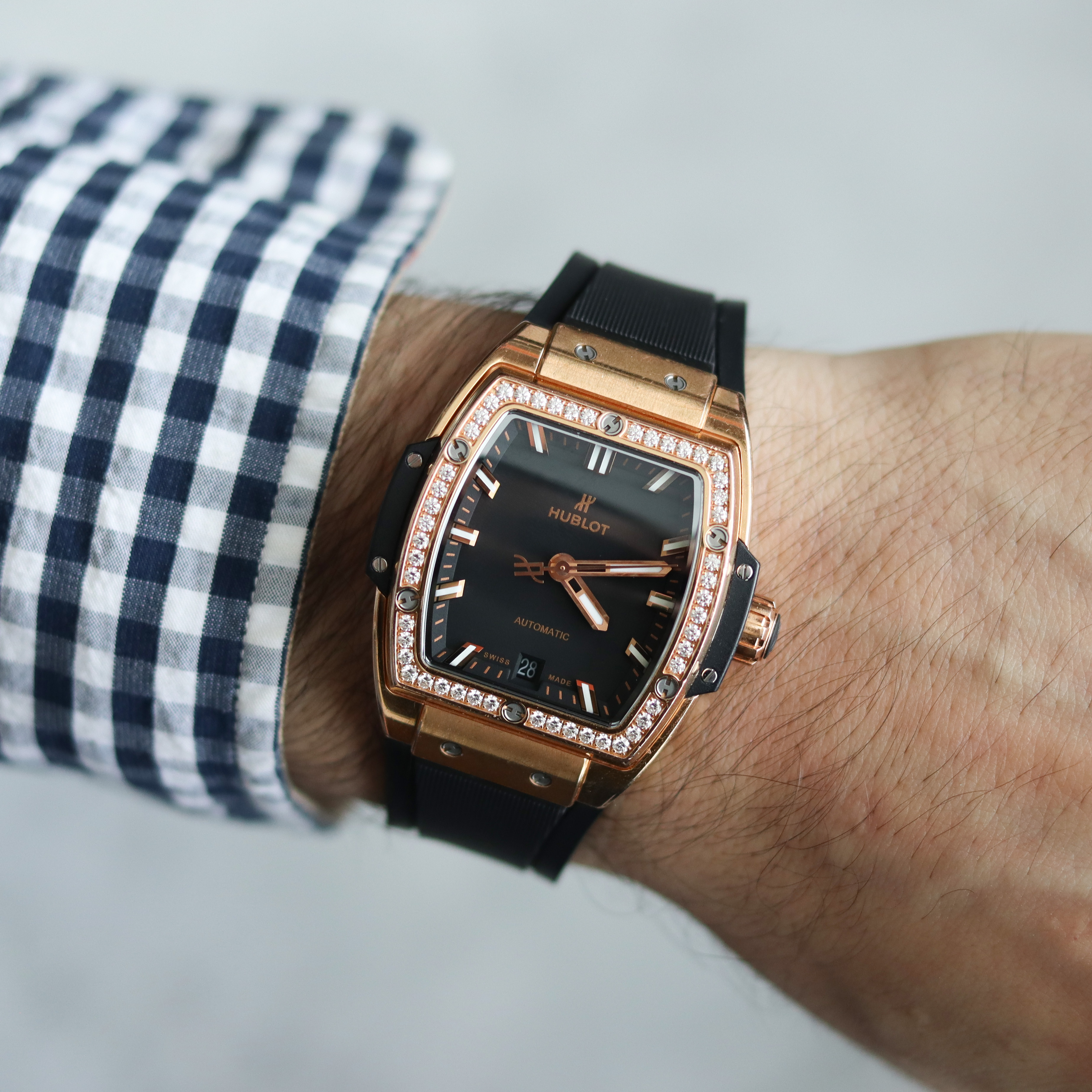 Hublot Spirit of Big Bang King Gold Diamonds
