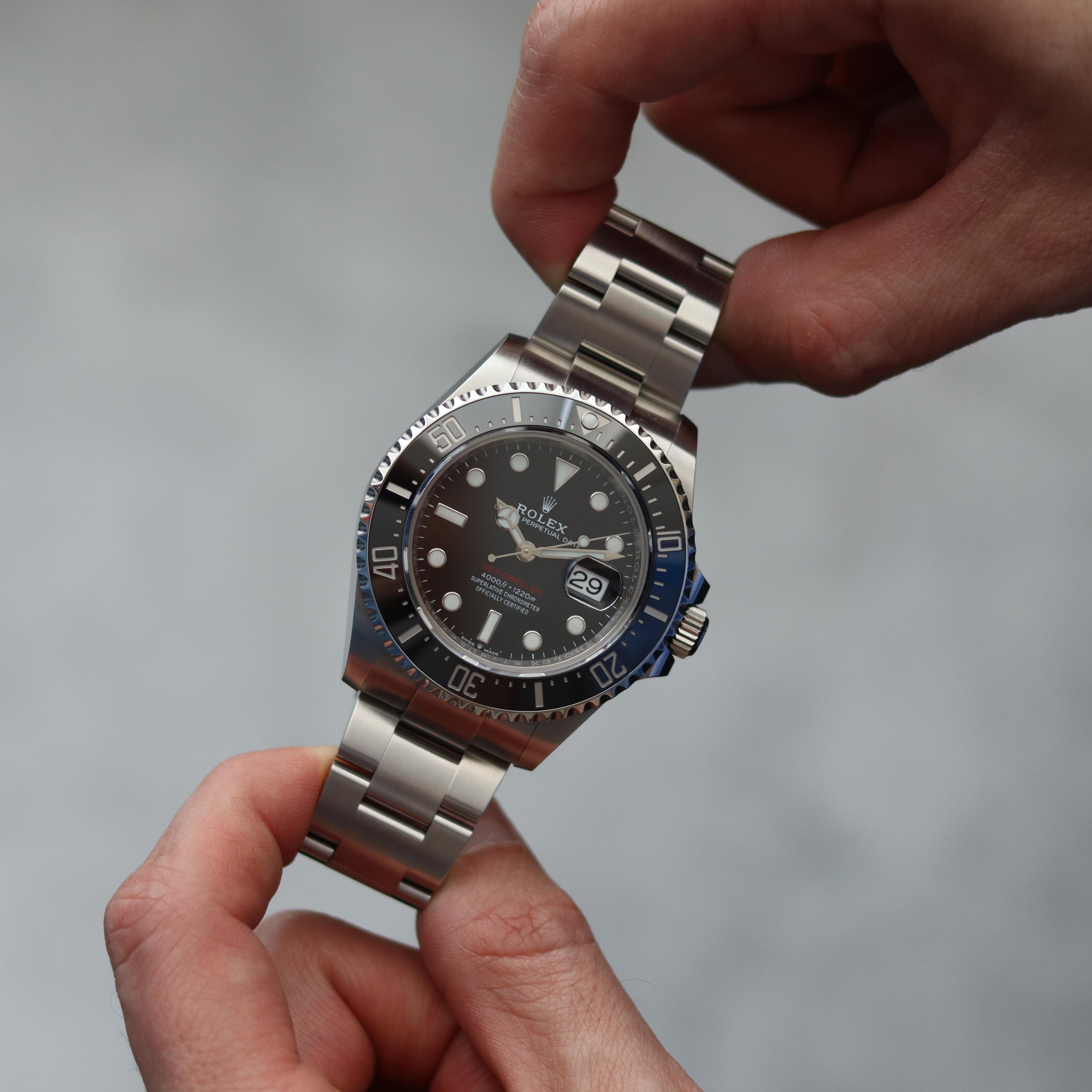 Rolex Sea-Dweller 126600 “Red Letter” fullset 2019