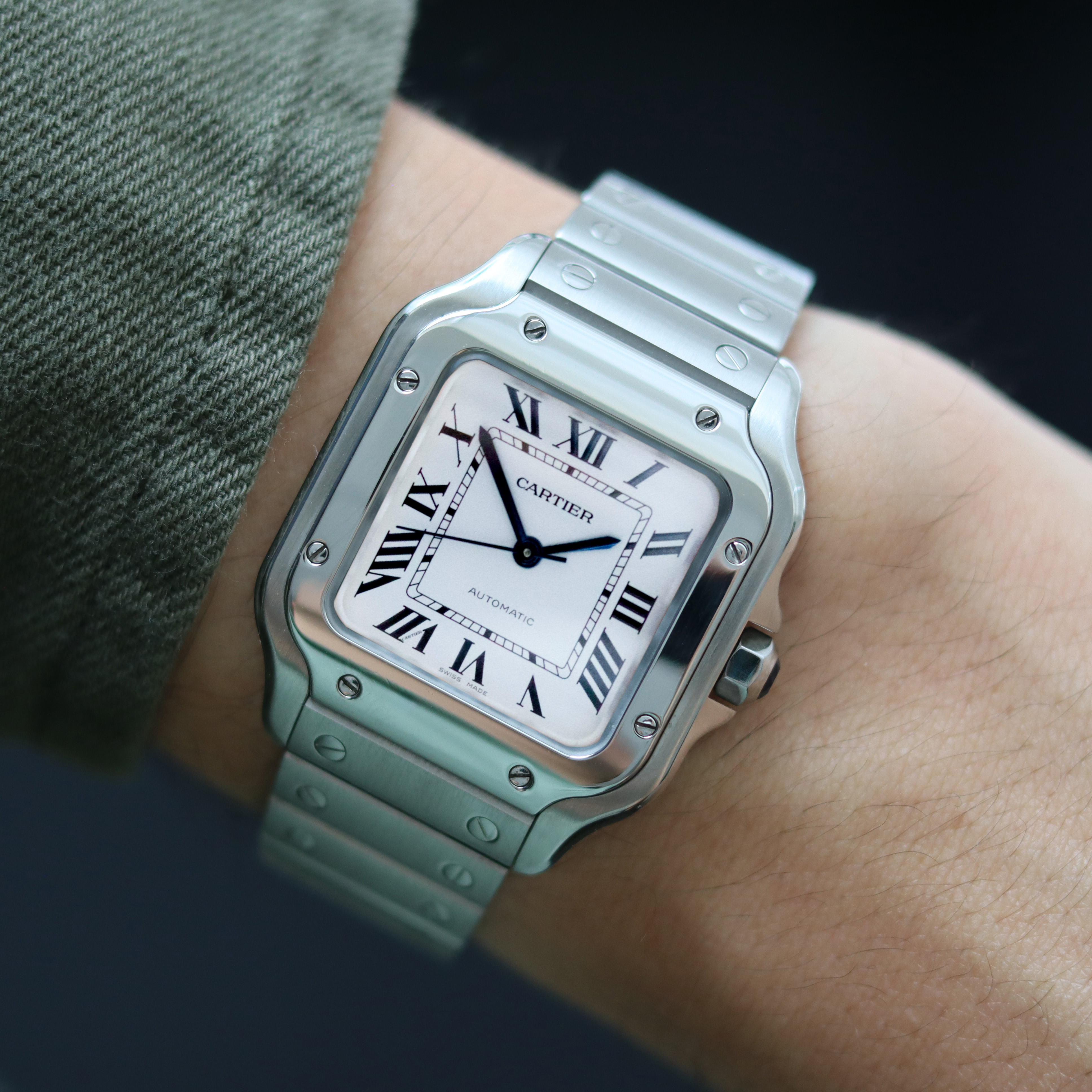 Santos de Cartier Mediano 2025 fullset